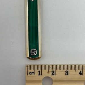 Authentic David Yurman Malachite Dog tag Men’s